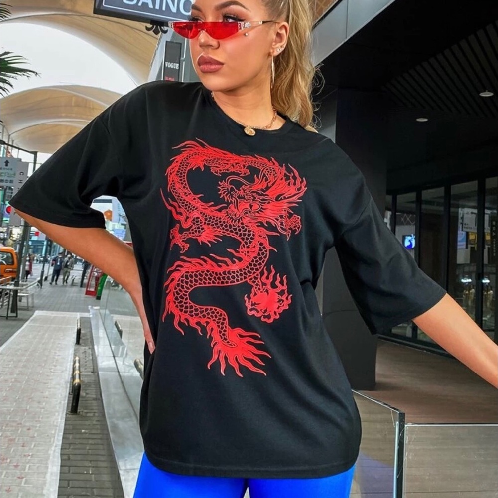 Dragon Oversized t-shirt - Picture 2 of 2